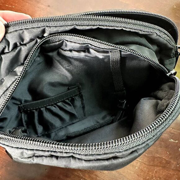 Adidas Originals Trefoil Black Waist Bag Fanny Pack Adjustable Strap Unisex - Picture 6 of 7